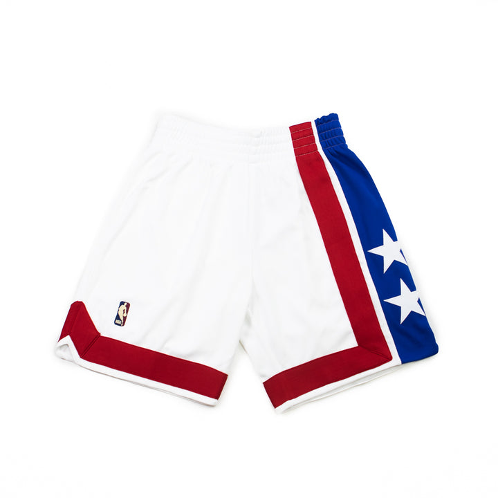 04-05 New Jersey Nets Alternate Authentic Short (White)