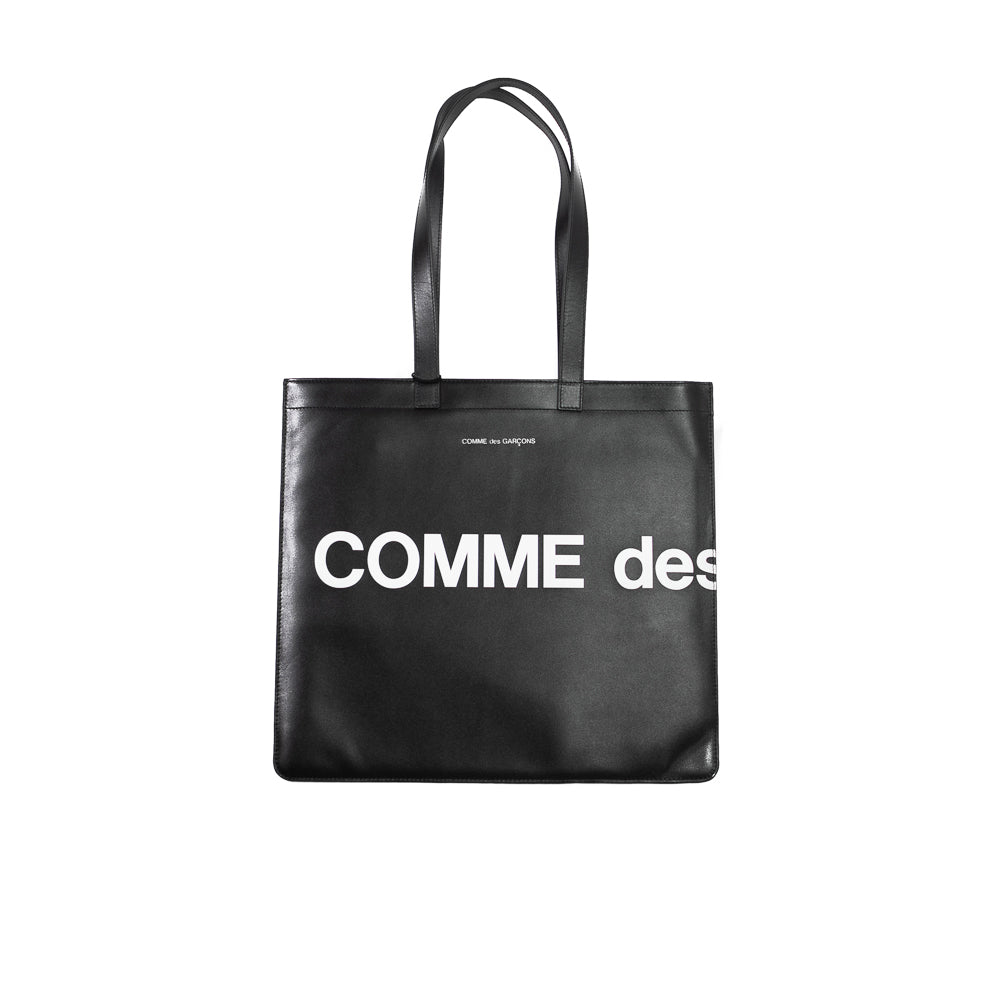 CDG Huge Logo Tote Bag (Black)