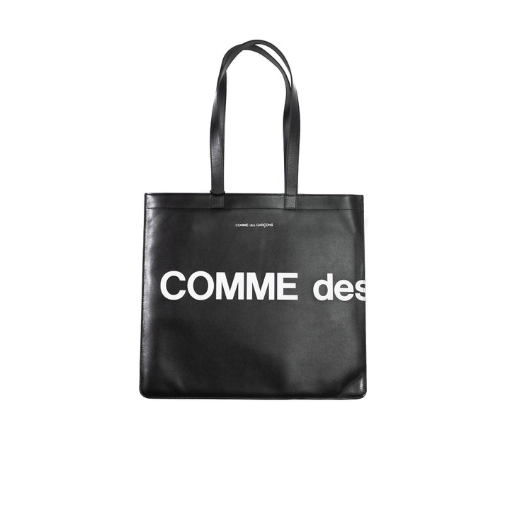 CDG Huge Logo Tote Bag (Black)