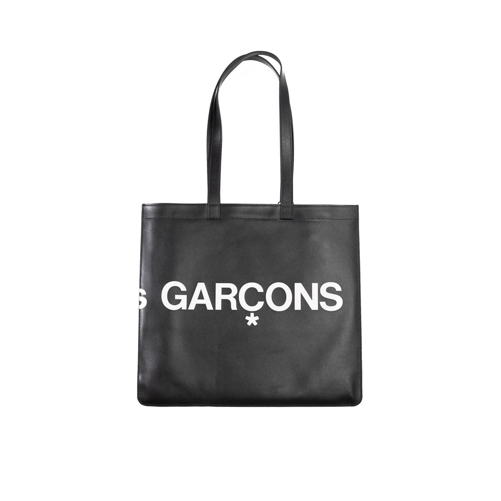 CDG Huge Logo Tote Bag (Black)