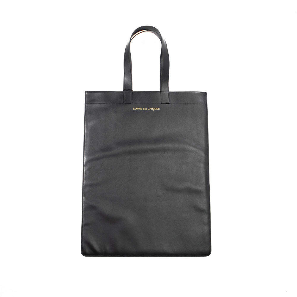 CDG Classic Leather Tote Bag (Black)