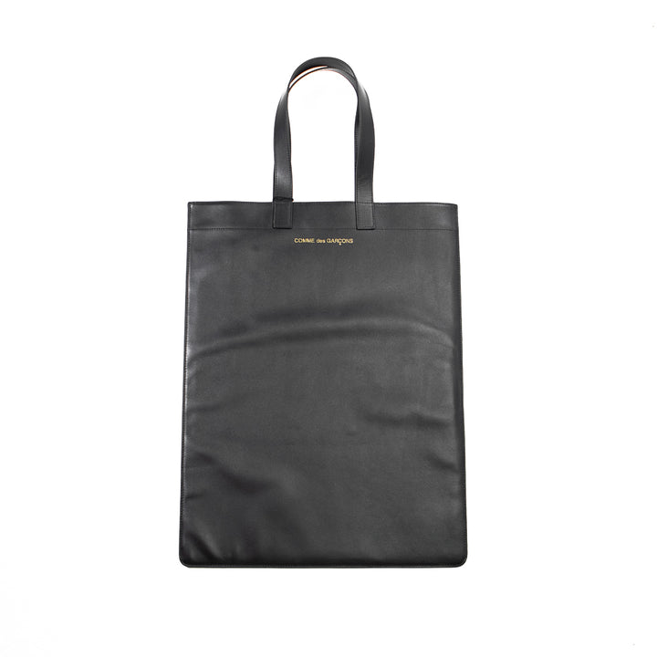 CDG Classic Leather Tote Bag (Black)