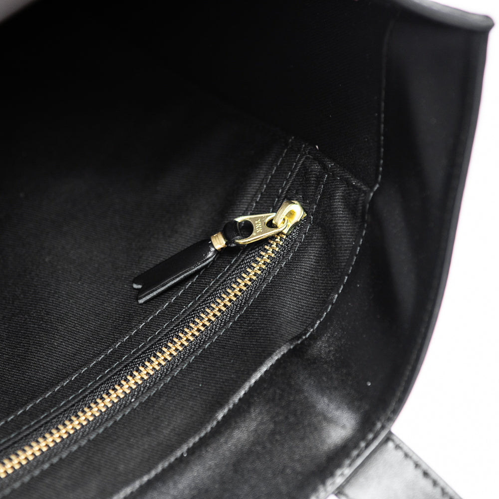 CDG Classic Leather Tote Bag (Black)