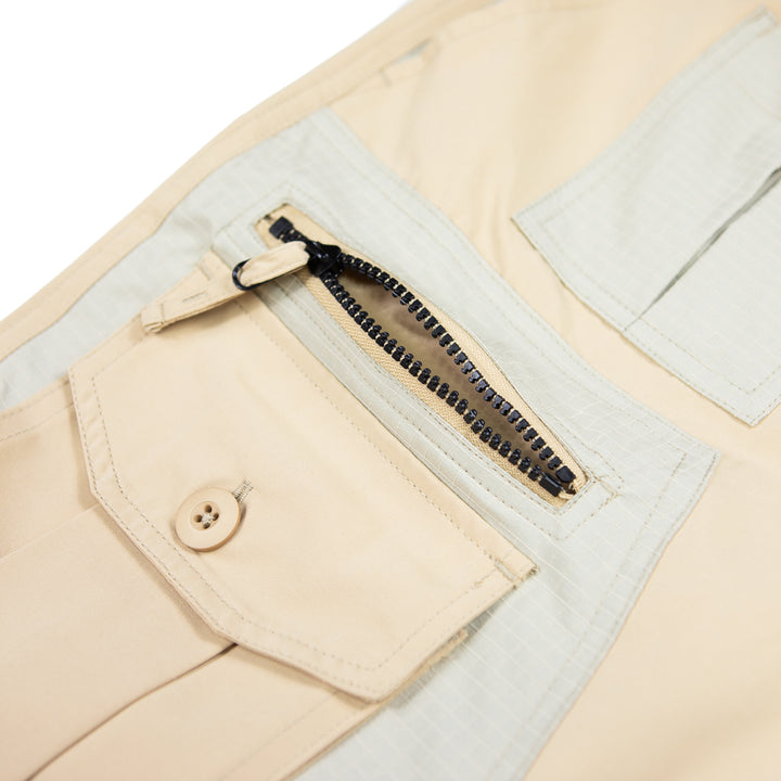 Sportsmen Slim Fit Cargo Pant (Pebble)