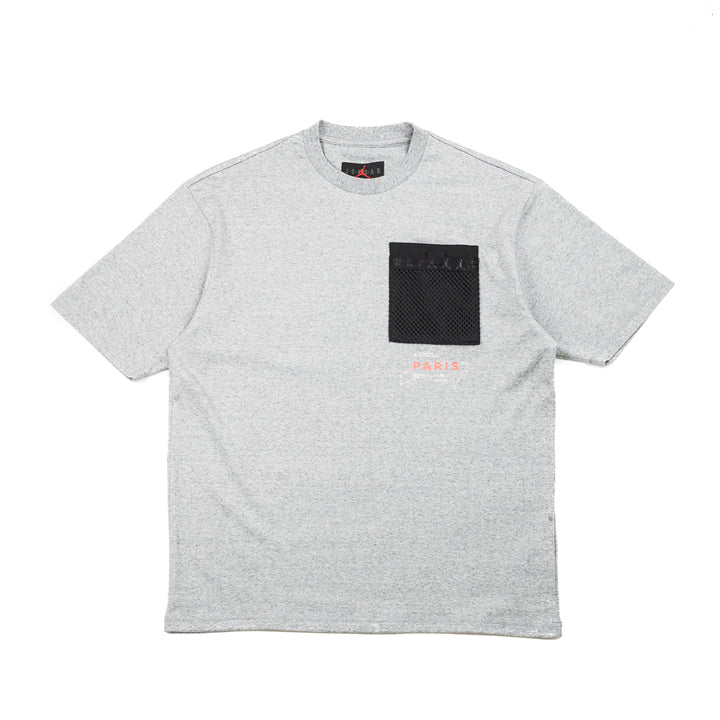 MJ PSG Pocket Tee (Black/Bright Crimson)