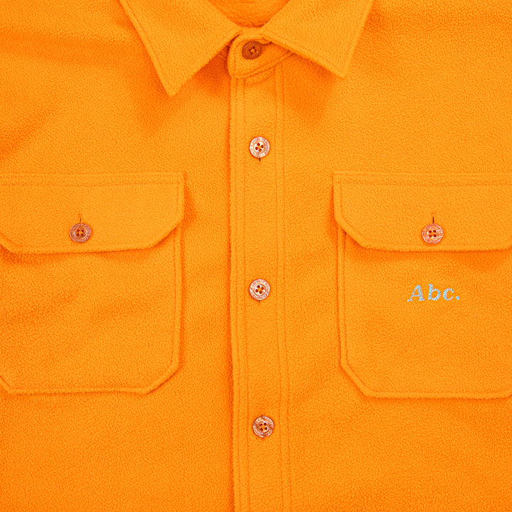 Abc. 123 Polar Fleece Shirt (Carnelian Orange)