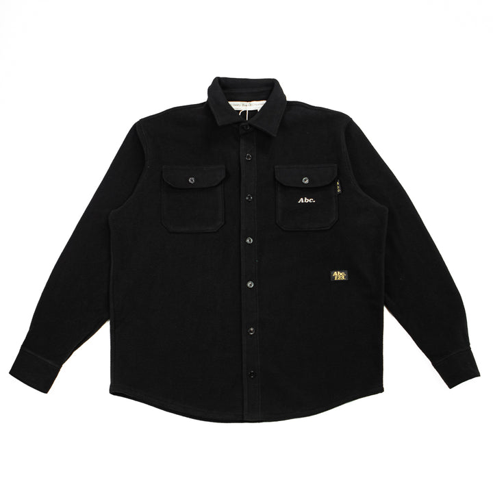 Abc. 123 Polar Fleece Shirt (Anthracite Black)