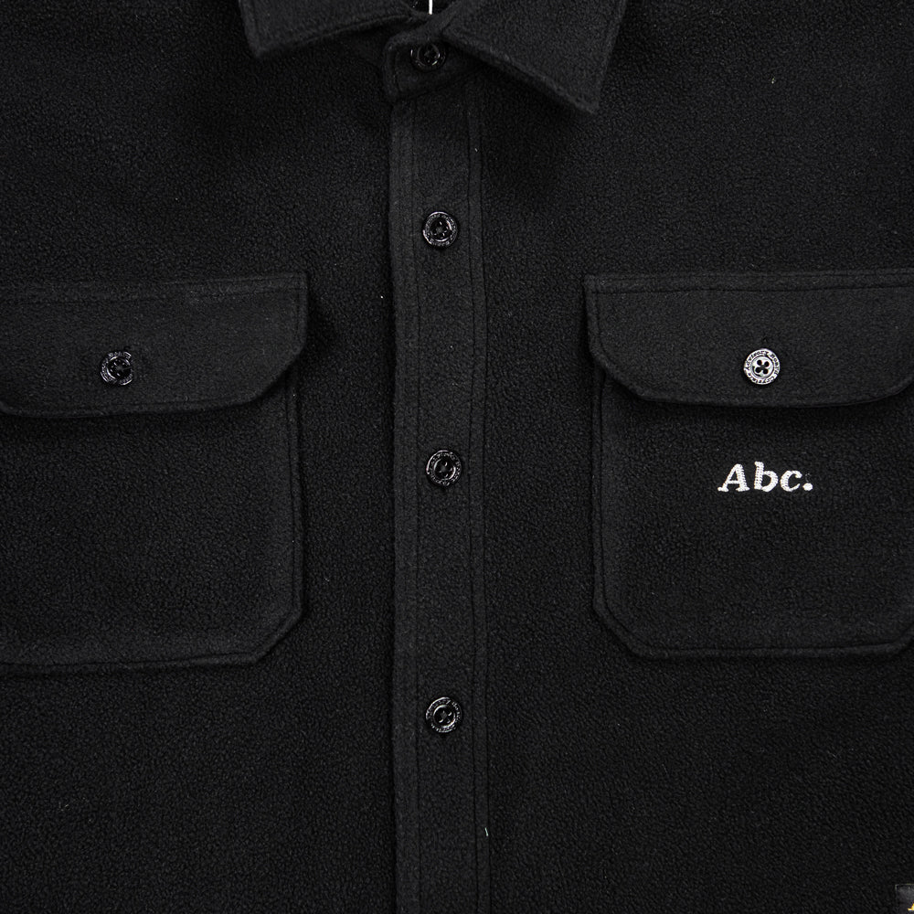 Abc. 123 Polar Fleece Shirt (Anthracite Black)