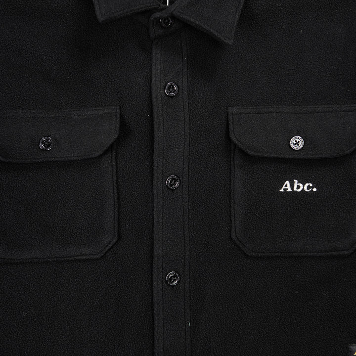 Abc. 123 Polar Fleece Shirt (Anthracite Black)