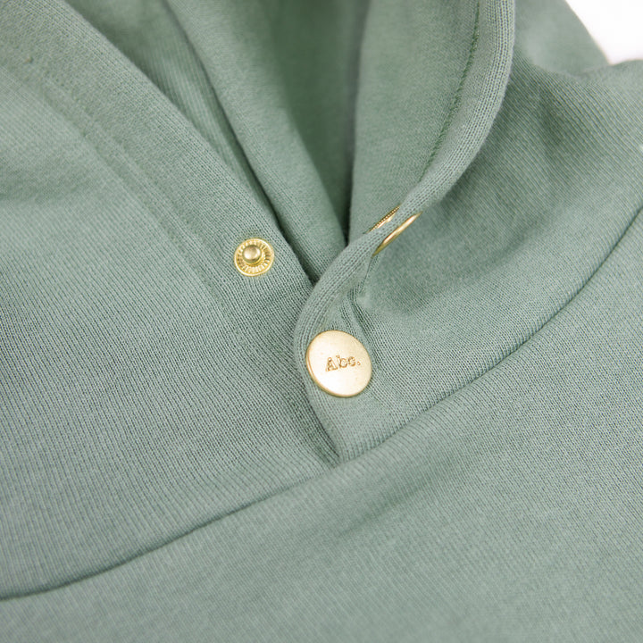 Abc. 123. Double Weight Pullover Hoodie (Aventurine Green)