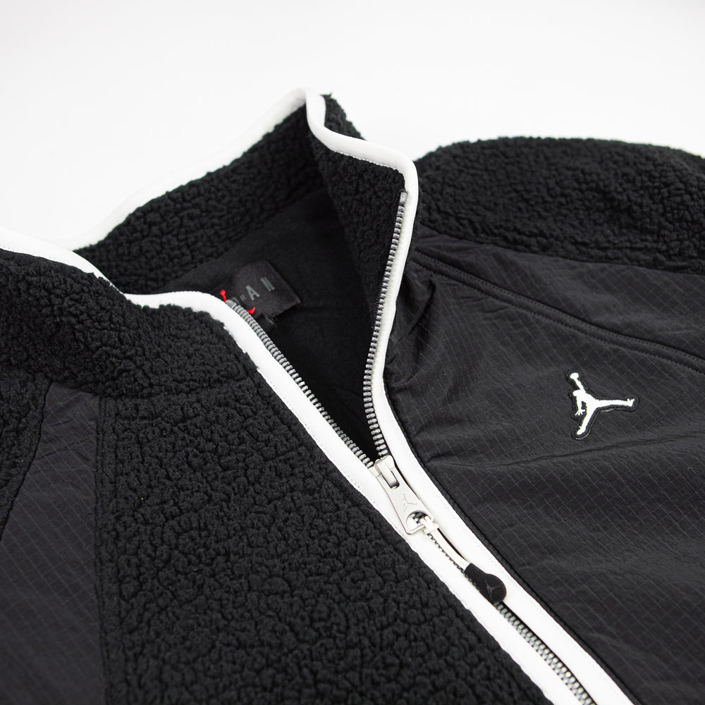 Jordan Essential Full Zip Winter Fleece (Black)