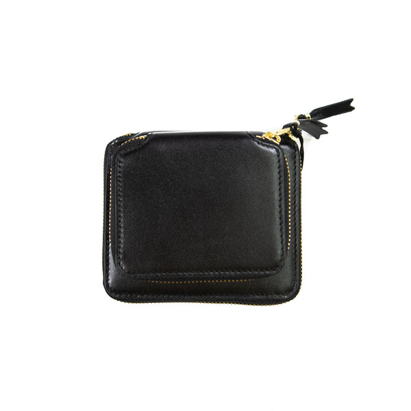 CDG Outside Pocket Zip Wallet (Black) – Corporate