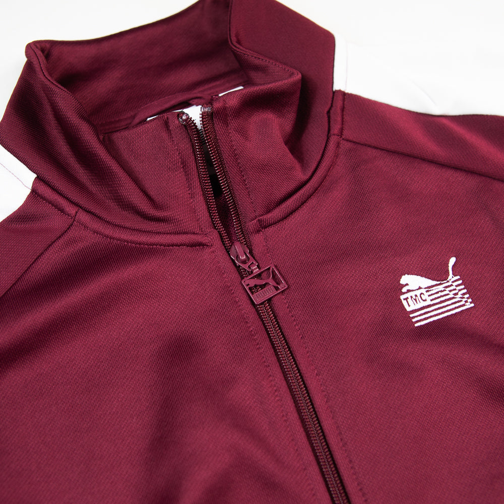 Puma X TMC Hussle T7 Jacket (Burgundy)