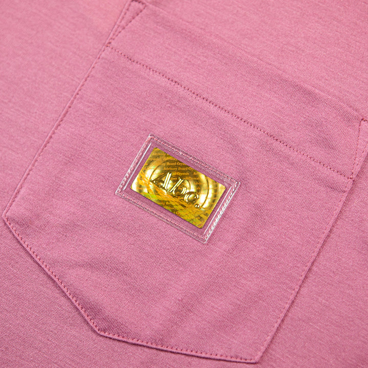 Abc 123. Lightweight S/S Pocket Tee (Mauve)