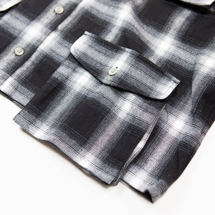 Core Flannel (Black/White Plaid)