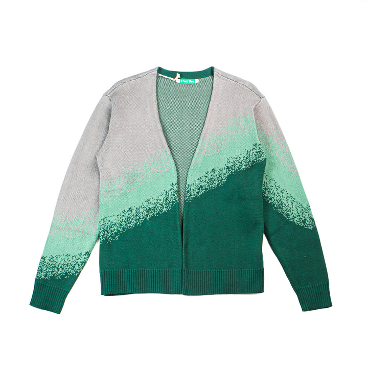 Swamp Cardigan (Moonrock/Green)