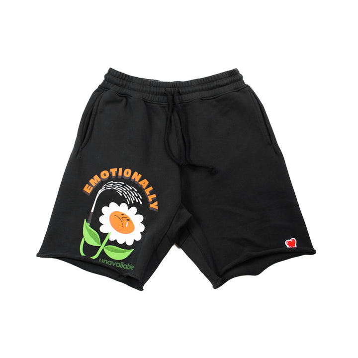 EU Flower Sweatshorts (Charcoal)