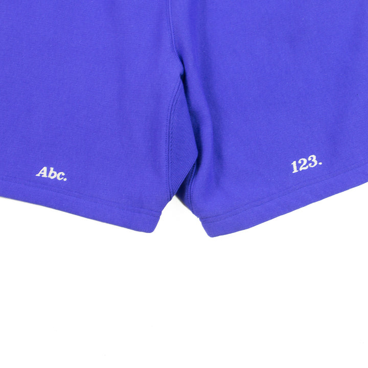 Abc. 123. Sweatshorts (Sapphire)