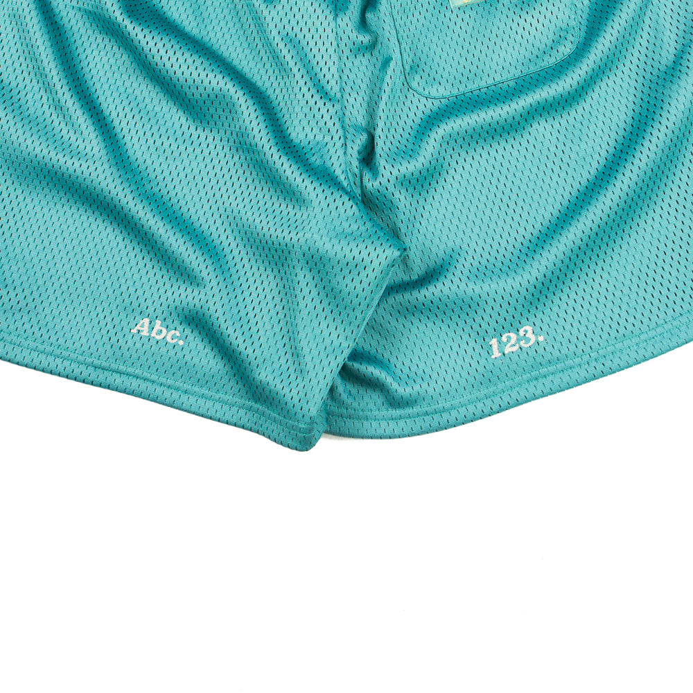 Abc. 123. Mesh Shorts (Apatite)