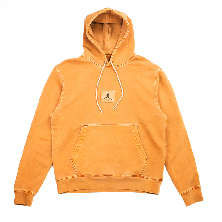 Jordan Flight Heritage Washed Pullover Hoodie (Dark Russet)