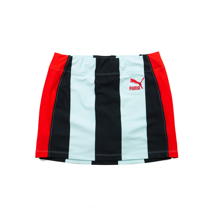 Puma X Dua Lipa Striped Mini Skirt (Blue)