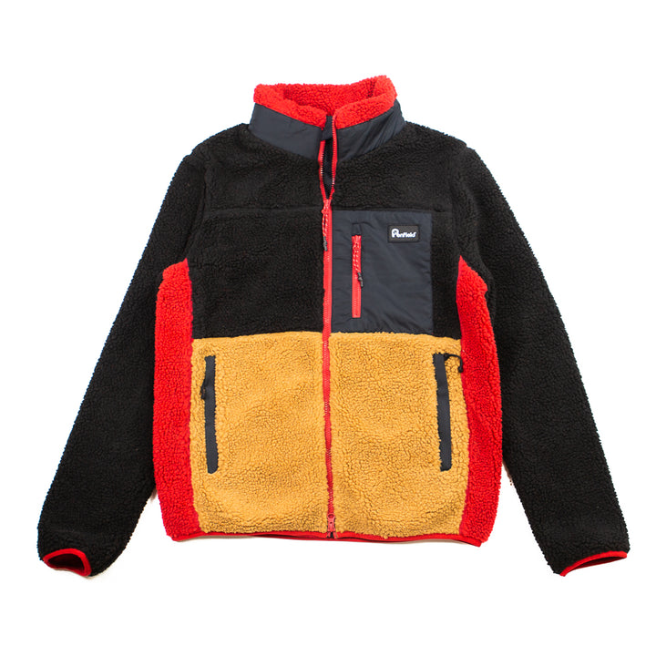 Mattawa Colourblock Fleece (Black)