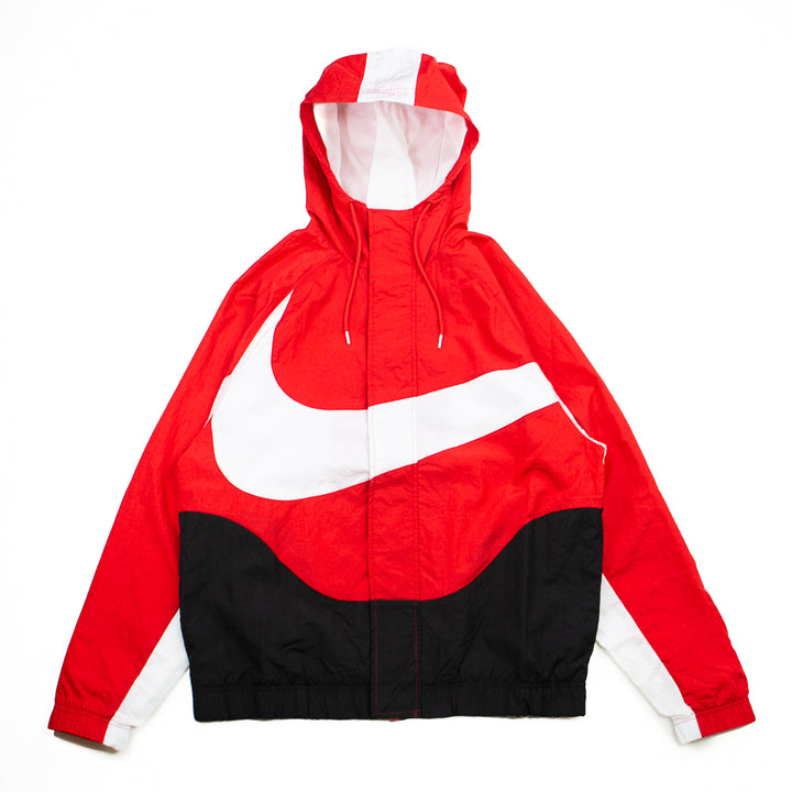 NSW Swoosh Woven Lined Jacket (University Red/White/Black)