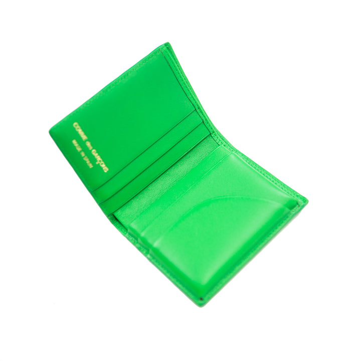 CDG Embossed Forest Bifold Wallet (Green)