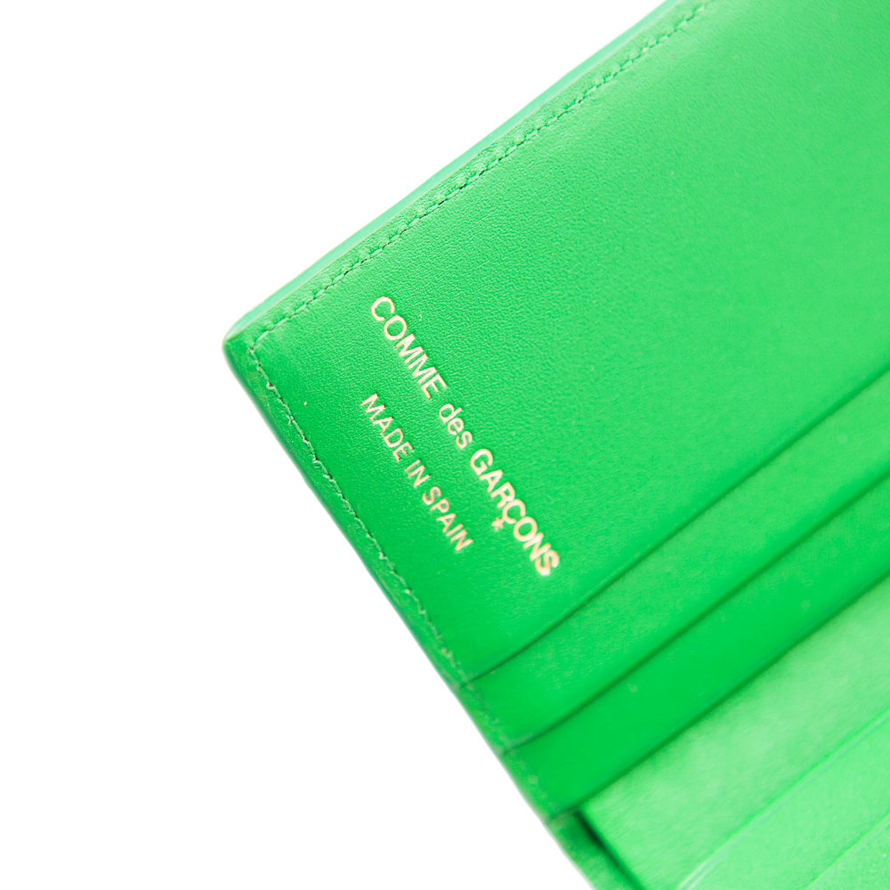 CDG Embossed Forest Bifold Wallet (Green)