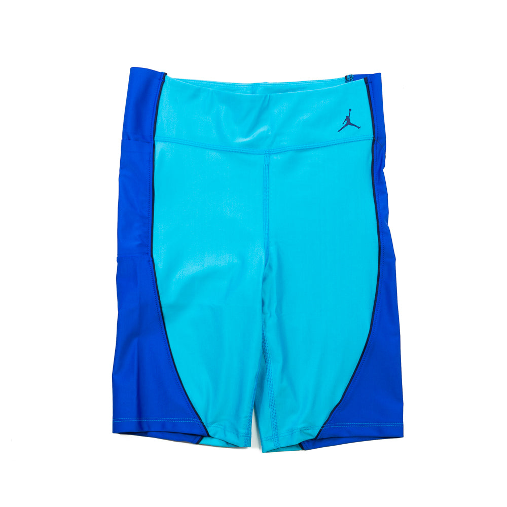 WMNS Jordan Essential Bike Shorts (Blue Lagoon)