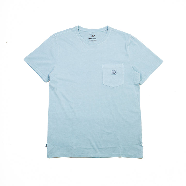 Pocket Tee (Washed Blue)