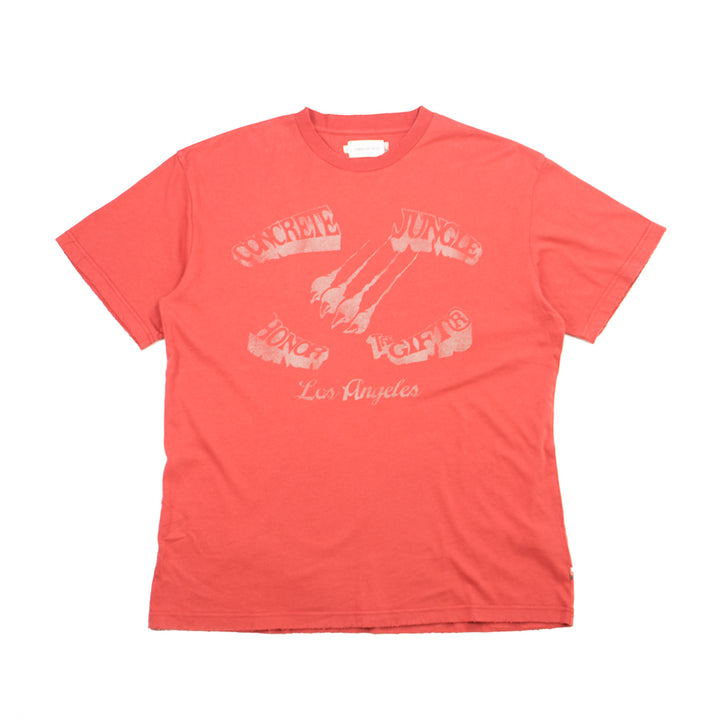 Concrete Jungle SS Tee (Crimson)