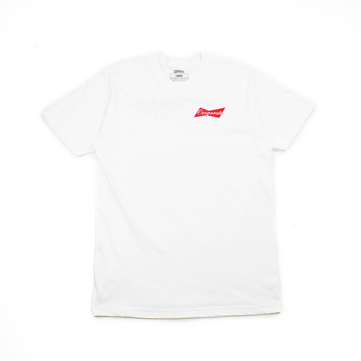 Corporate Racing Tee (White)