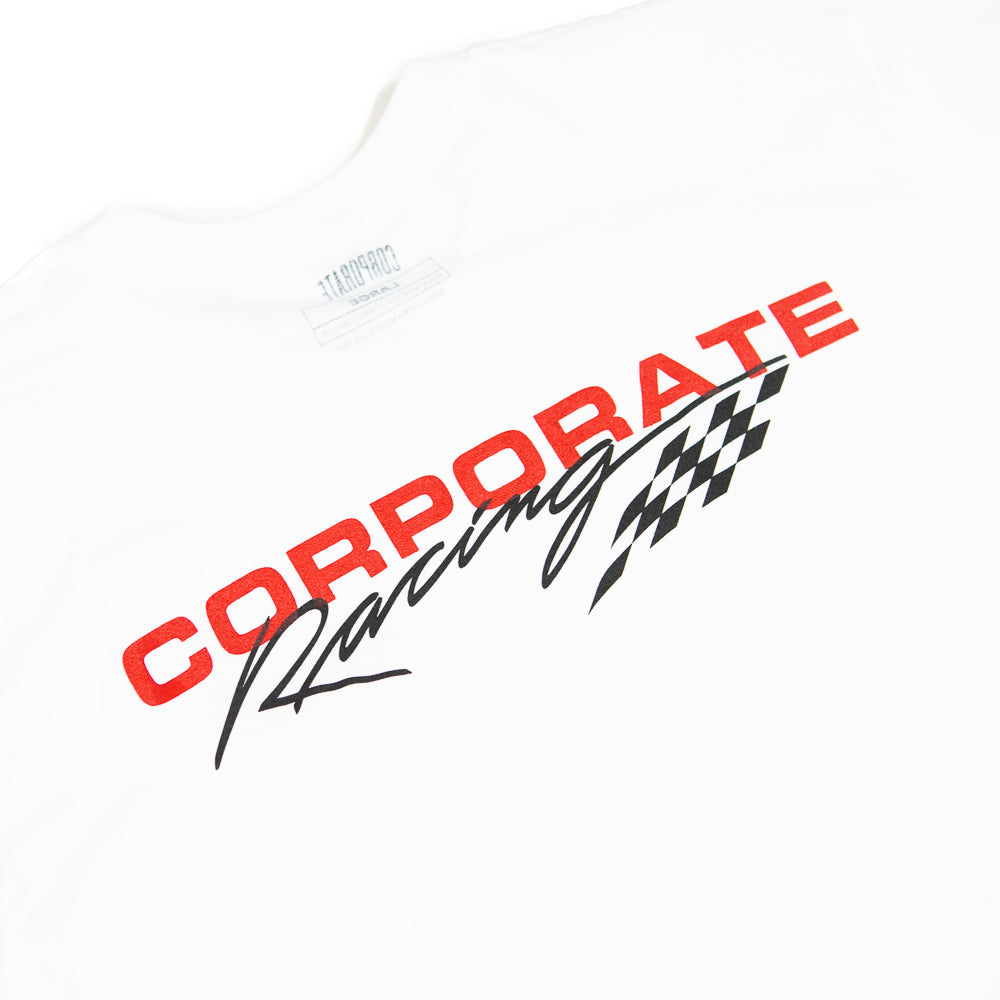 Corporate Racing Tee (White)
