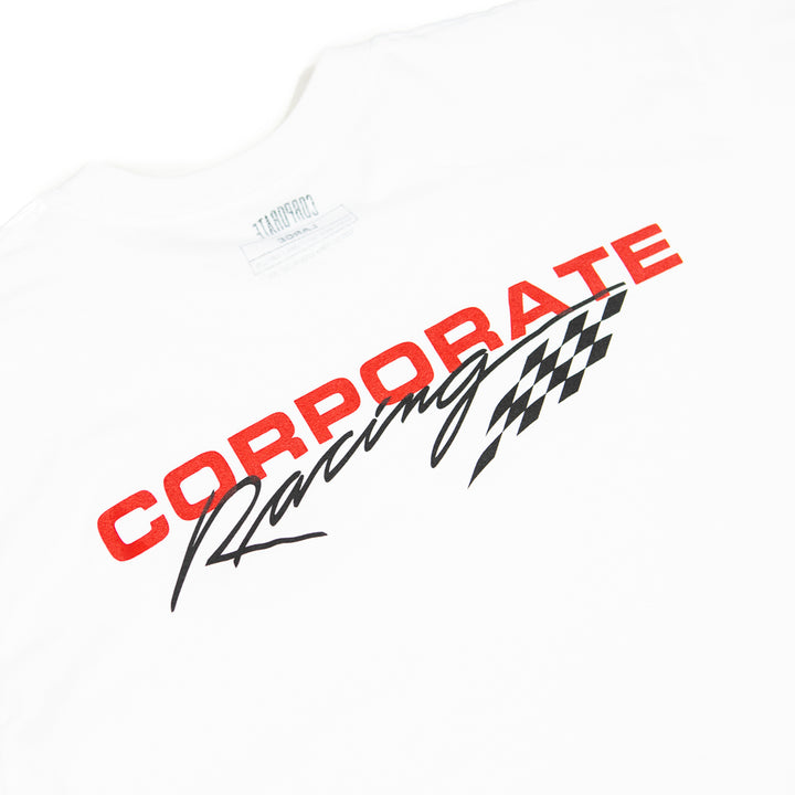 Corporate Racing Tee (White)