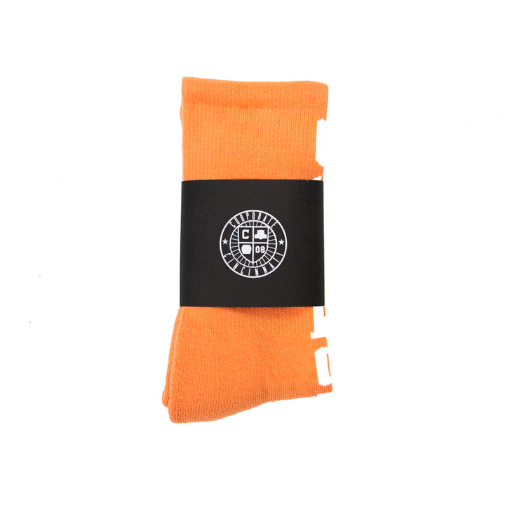 Corporate Collegiate Crew Sock (Coral)