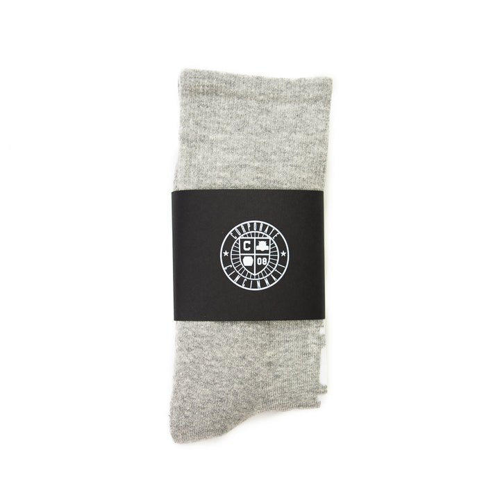 Corporate Collegiate Crew Sock (Heather Grey)