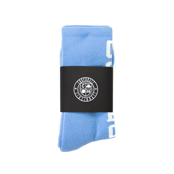 Corporate Collegiate Crew Sock (Carolina Blue)