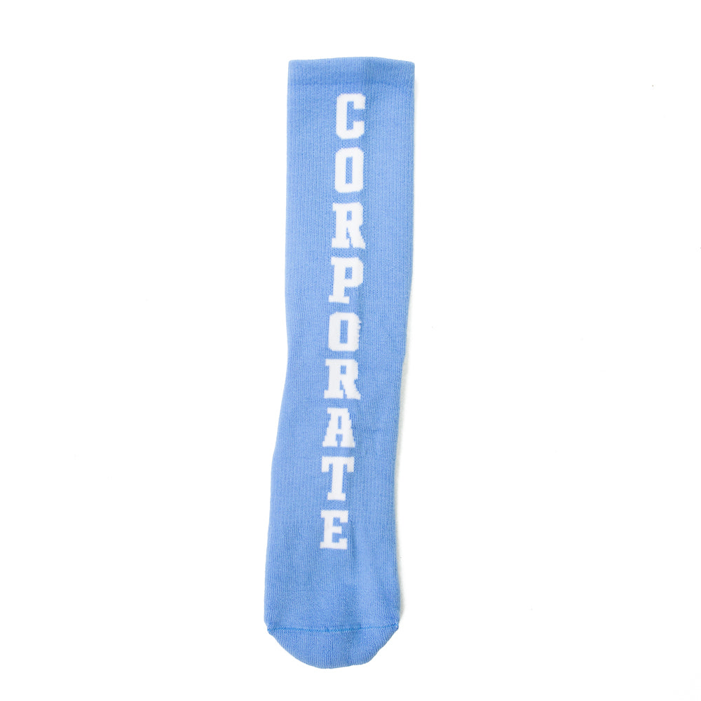 Corporate Collegiate Crew Sock (Carolina Blue)