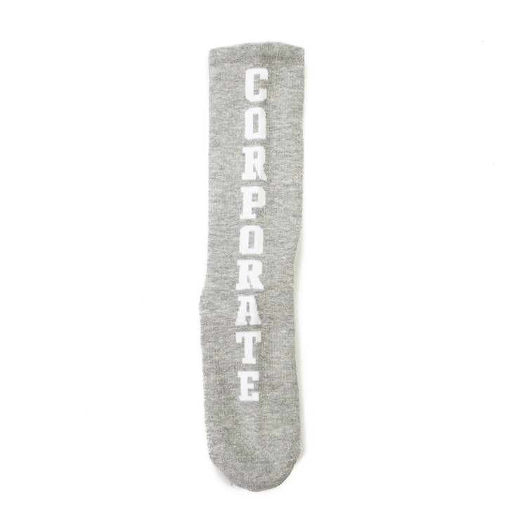 Corporate Collegiate Crew Sock (Heather Grey)