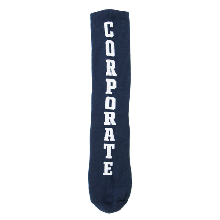 Corporate Collegiate Crew Sock (Navy)