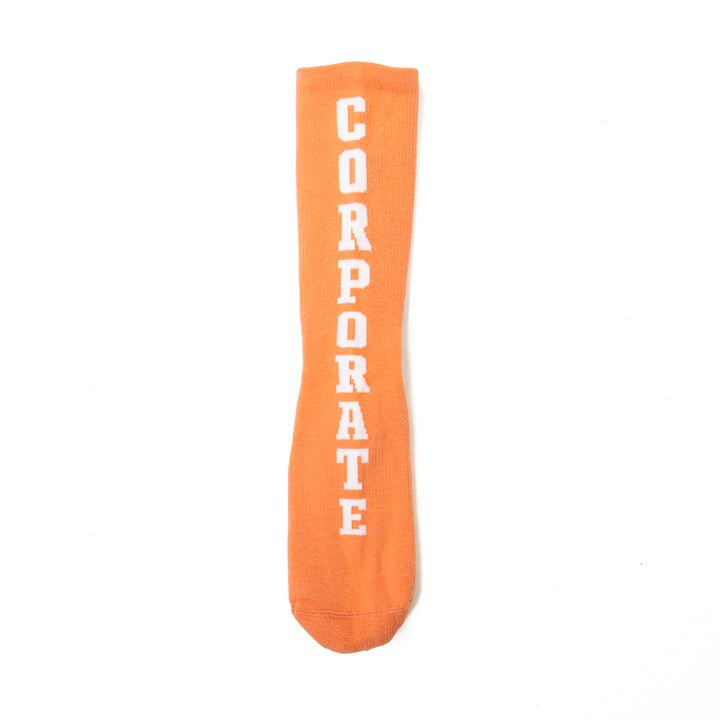 Corporate Collegiate Crew Sock (Coral)