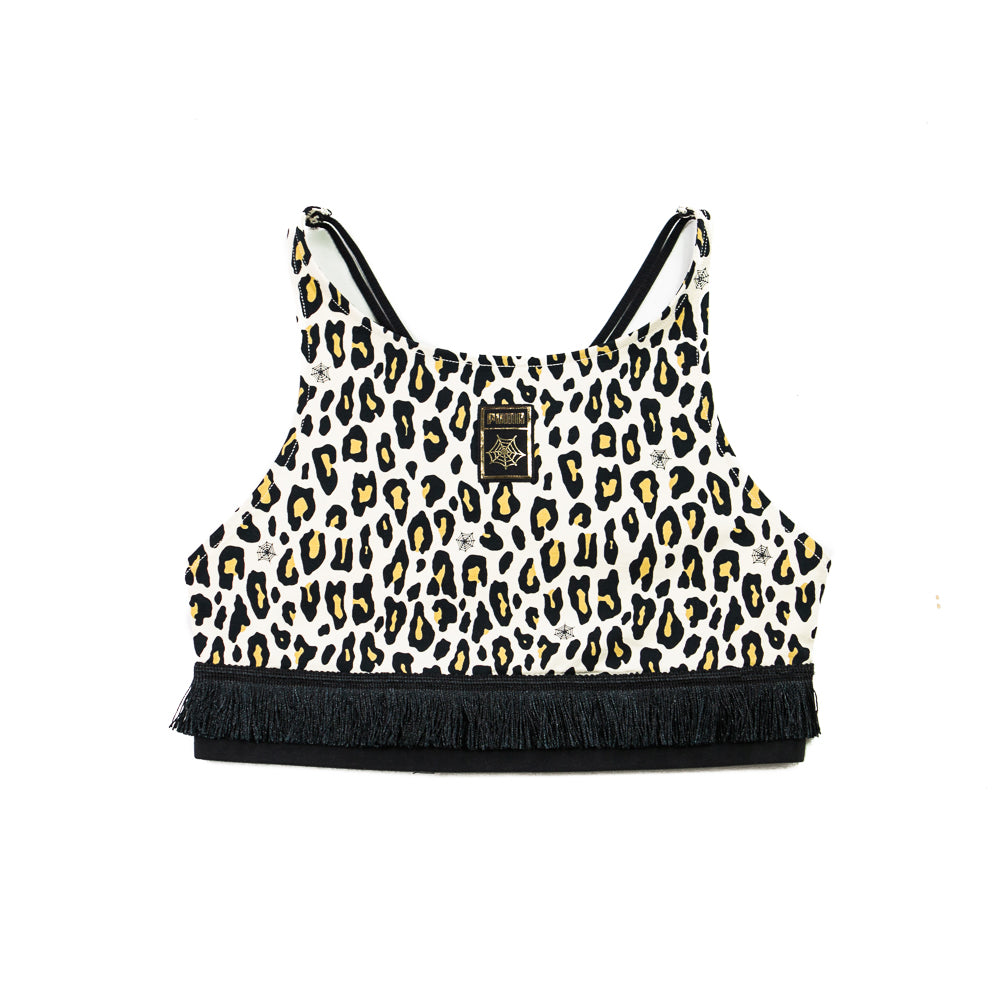 Puma x CO AOP Crop Top (Black)