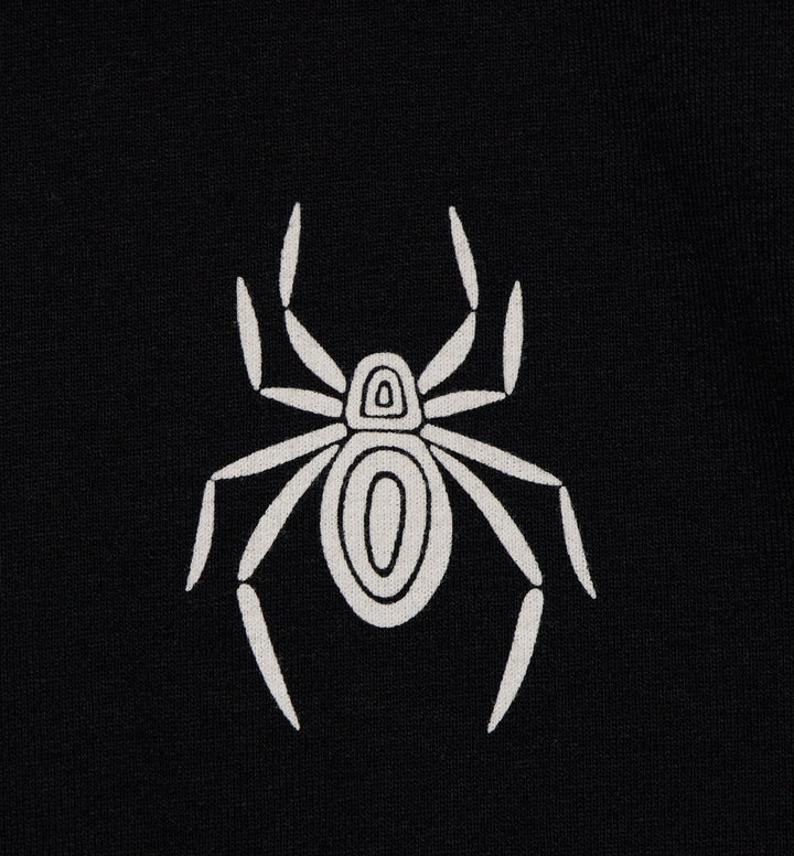 Spidered Long Sleeve Tee (Black)