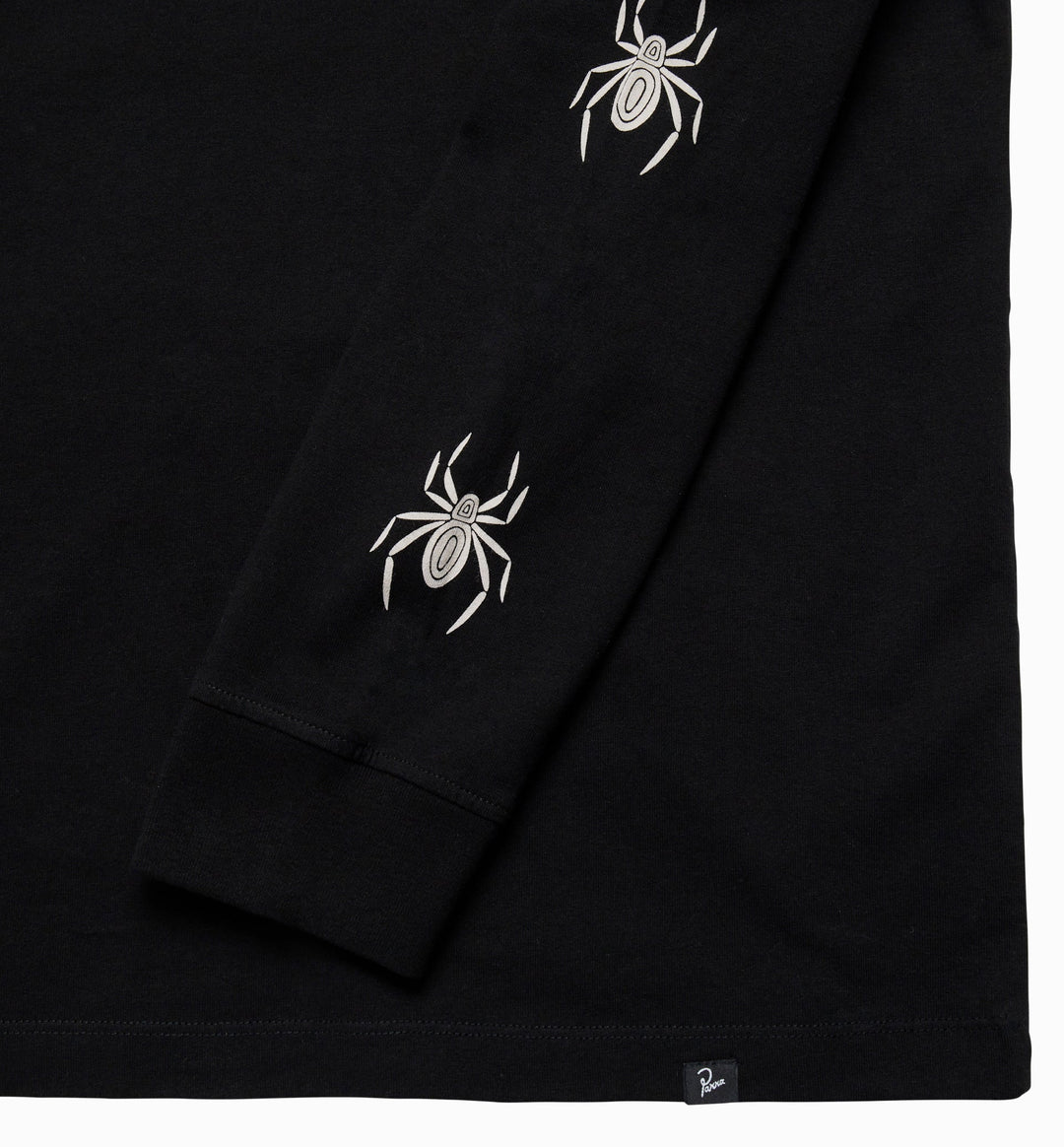 Spidered Long Sleeve Tee (Black)