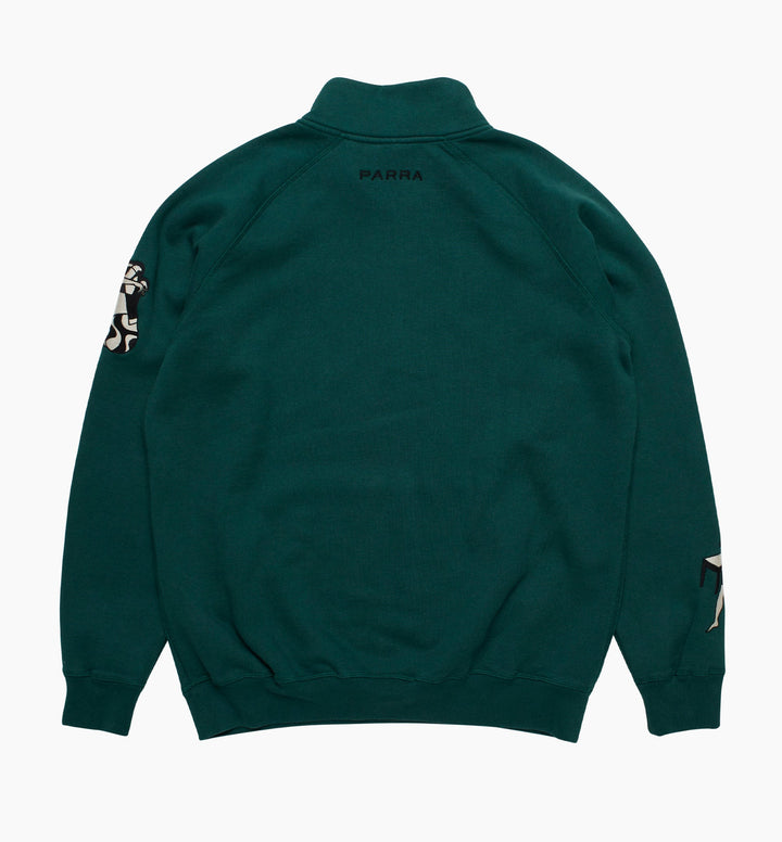 Life Experience Half-Zip Sweatshirt (Pine Green)