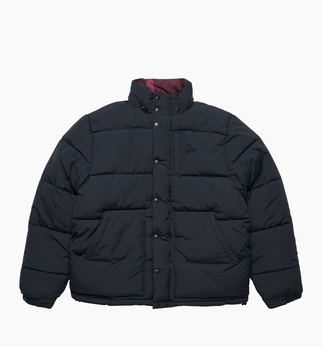 The Secret Garden Puffer Jacket (Navy Blue)