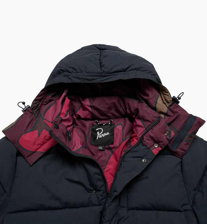 The Secret Garden Puffer Jacket (Navy Blue)