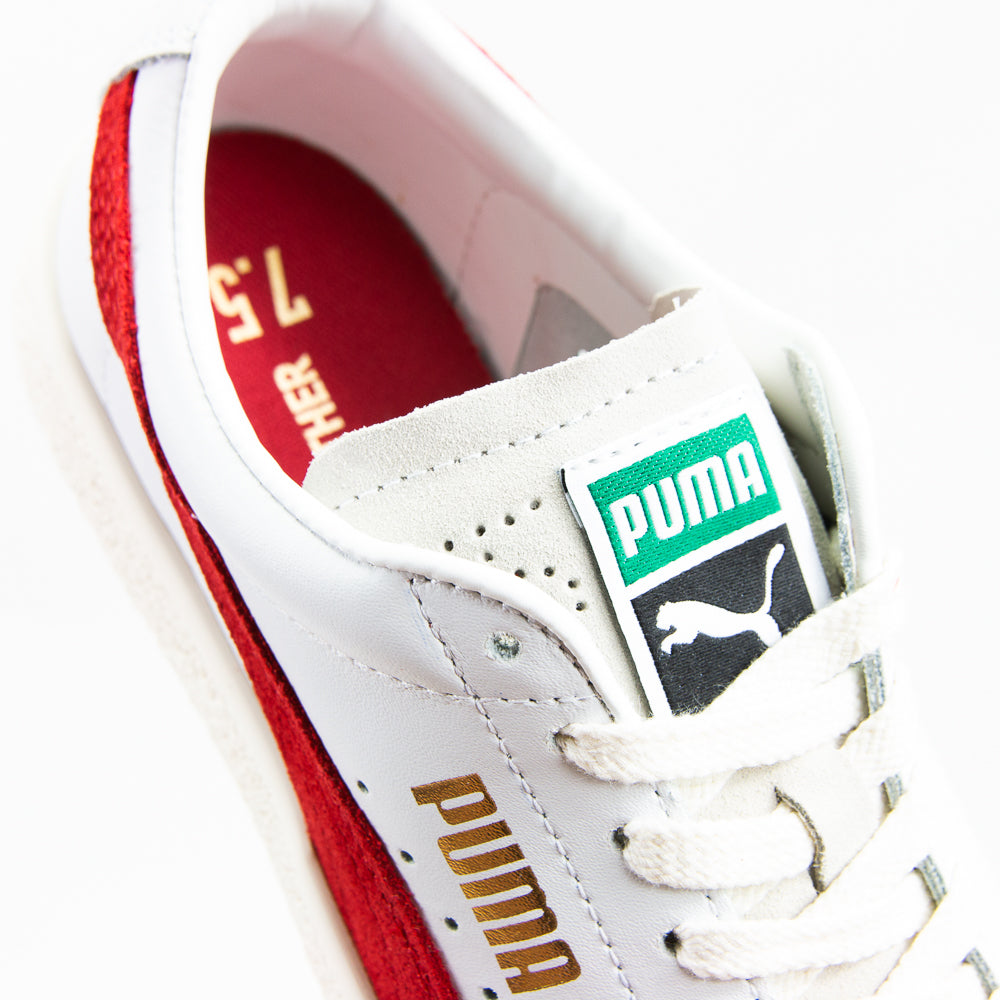 Basket VTG (Puma White-High Risk Red)