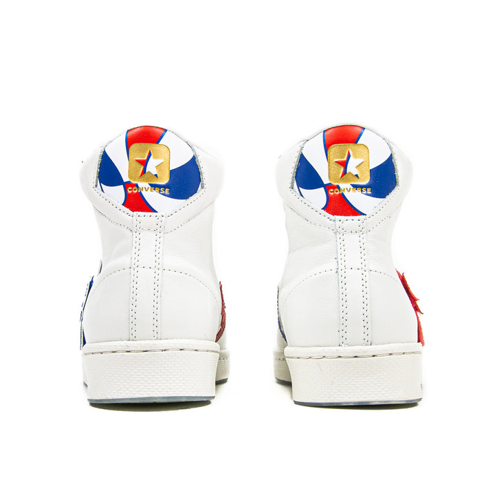 Pro Leather Hi Vintage (White/University Red)